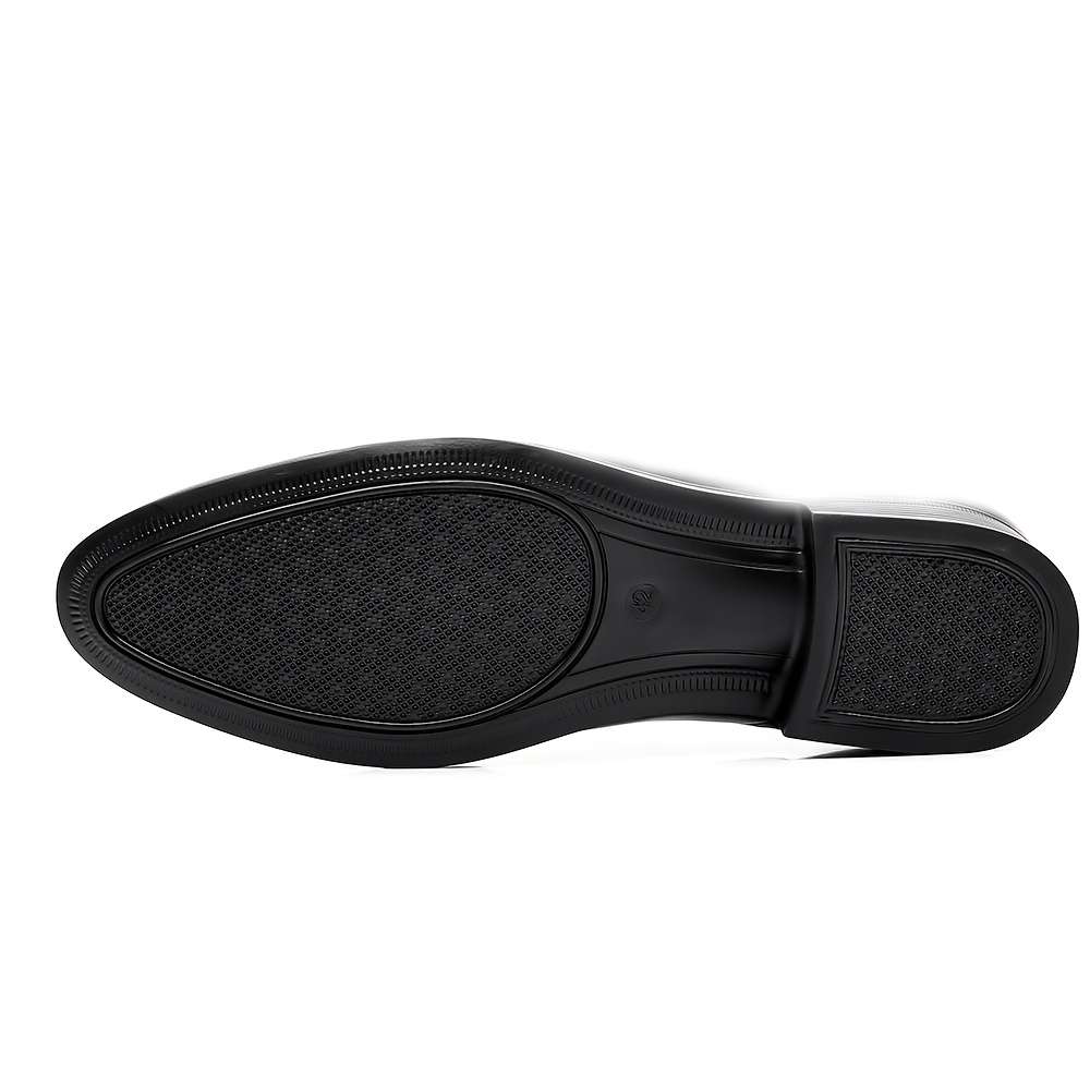 Mens Leather Shoes Color Black Sizeuk 8.5