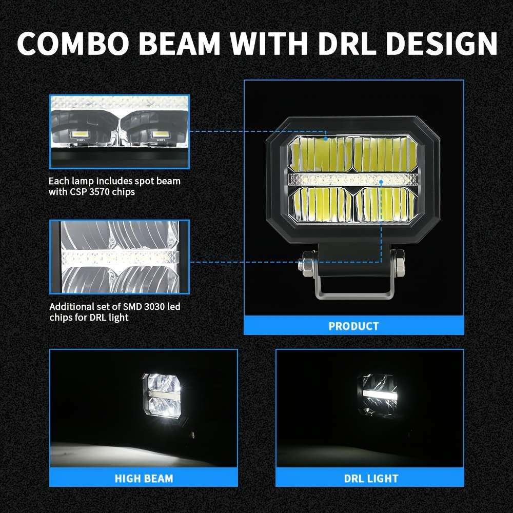 Car Lights Quantity 2Pcs