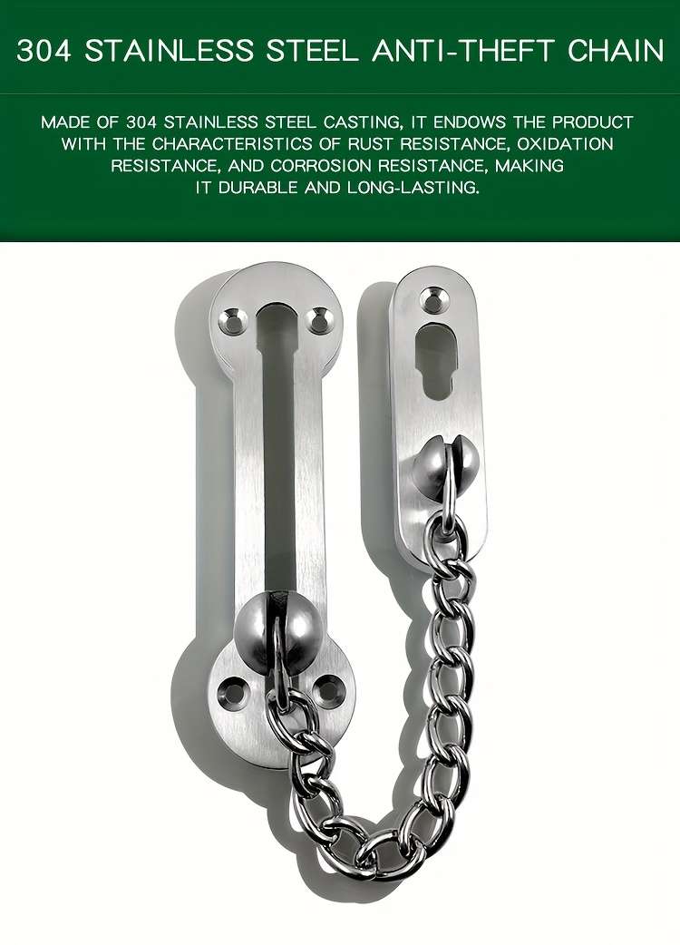 Lock Material Stainless Steel   Anti Theft Chain