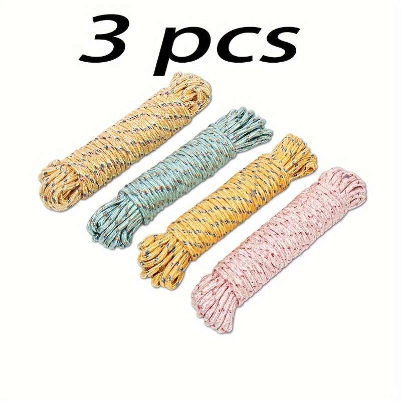 12pcs Durable 10 Heavy Duty Nylon Rope Multipurpose Outdoor Tent Dog Lea 5pcs