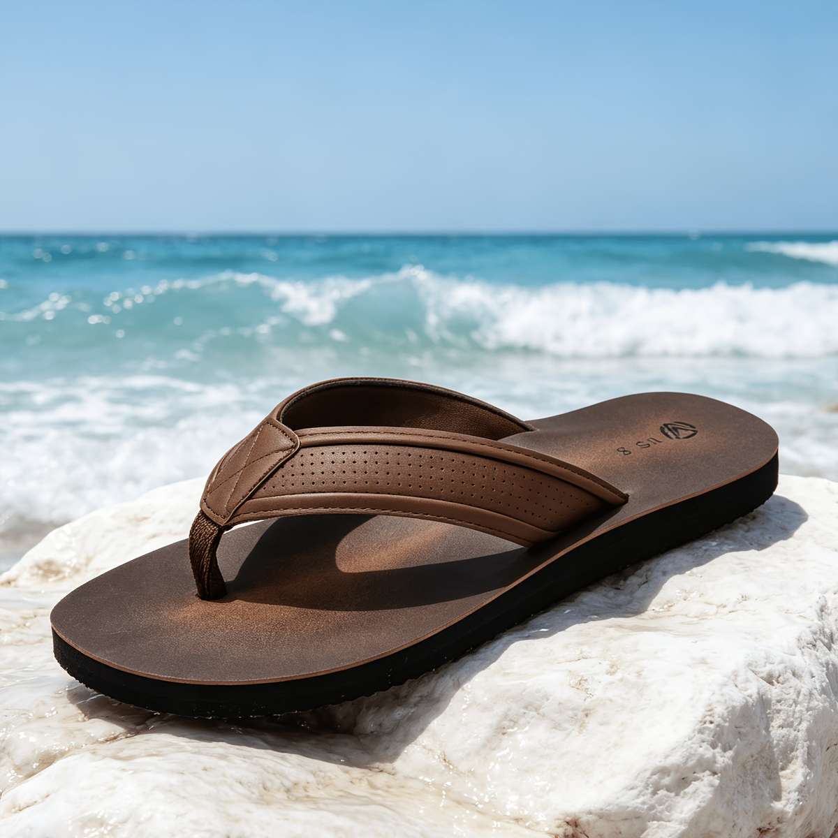 Sandals Color Dark Brown Size Uk 13