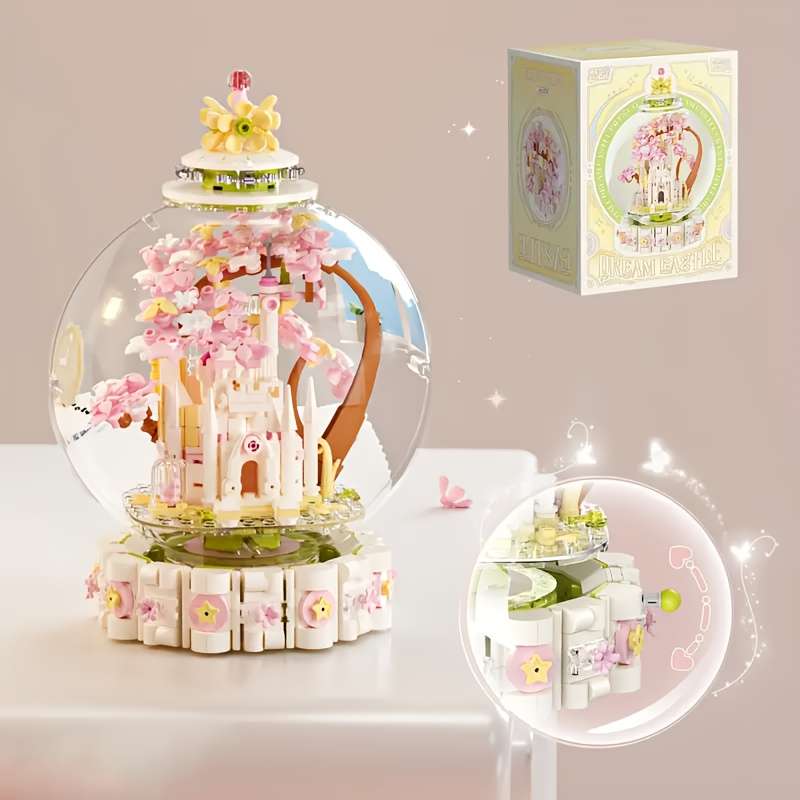 3D Building Model Puzzle Set Quantity 1000