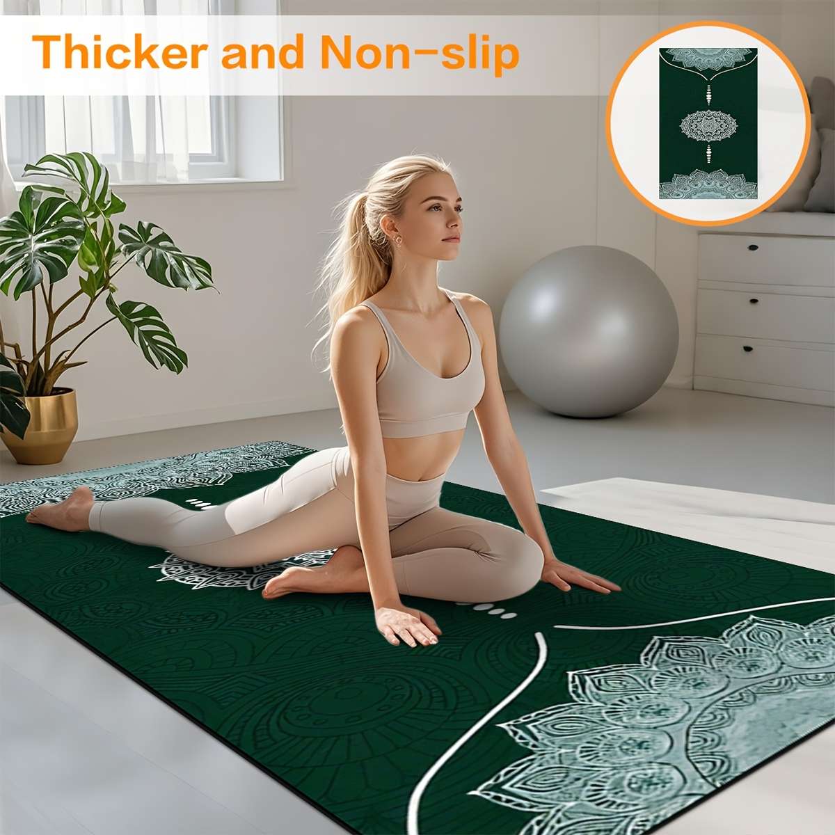 Yoga Mat 140*200Cm 55.12*78.74In