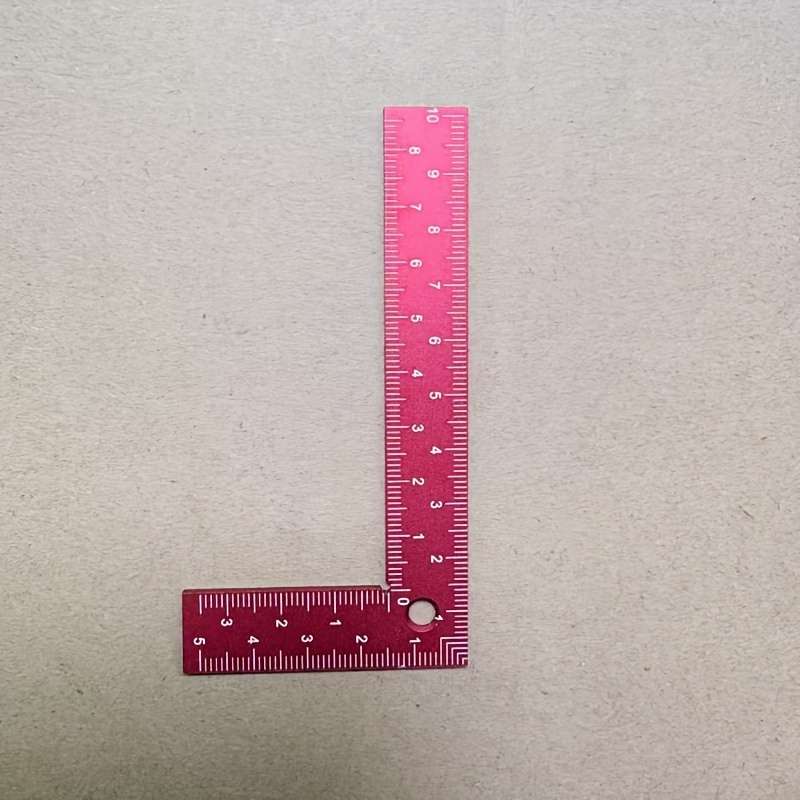 Angle Ruler Color Red Quantity2Pcs