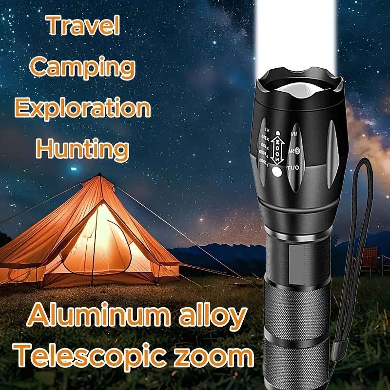 Portable Lamp Color 2Pcs Black