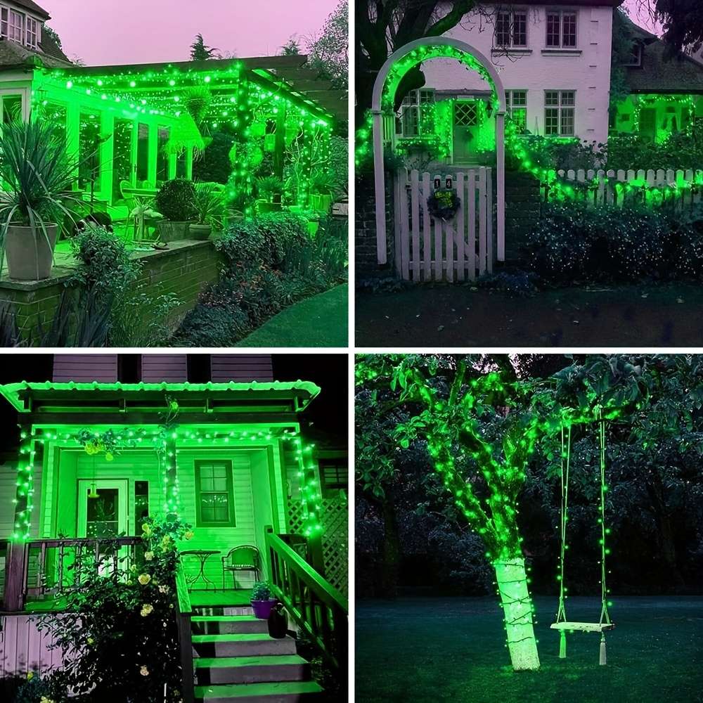 String Lights Color Green Model7M 22.97Ft 50Led