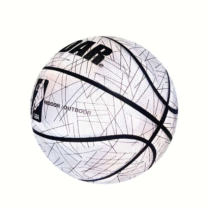 Basketball Model Reflective White Size 7 Ball