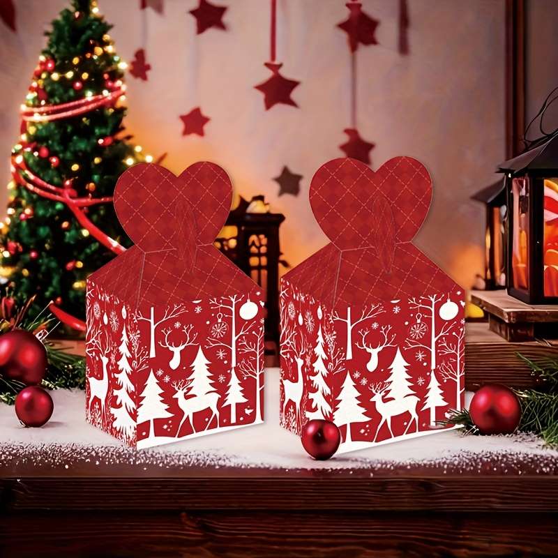 Christmas Gift Boxes Color Zz-Tgh-6Pcs