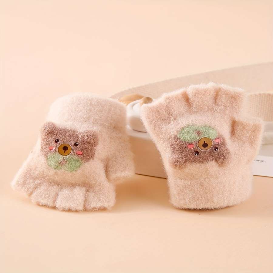 Winter Gloves Color Yellow