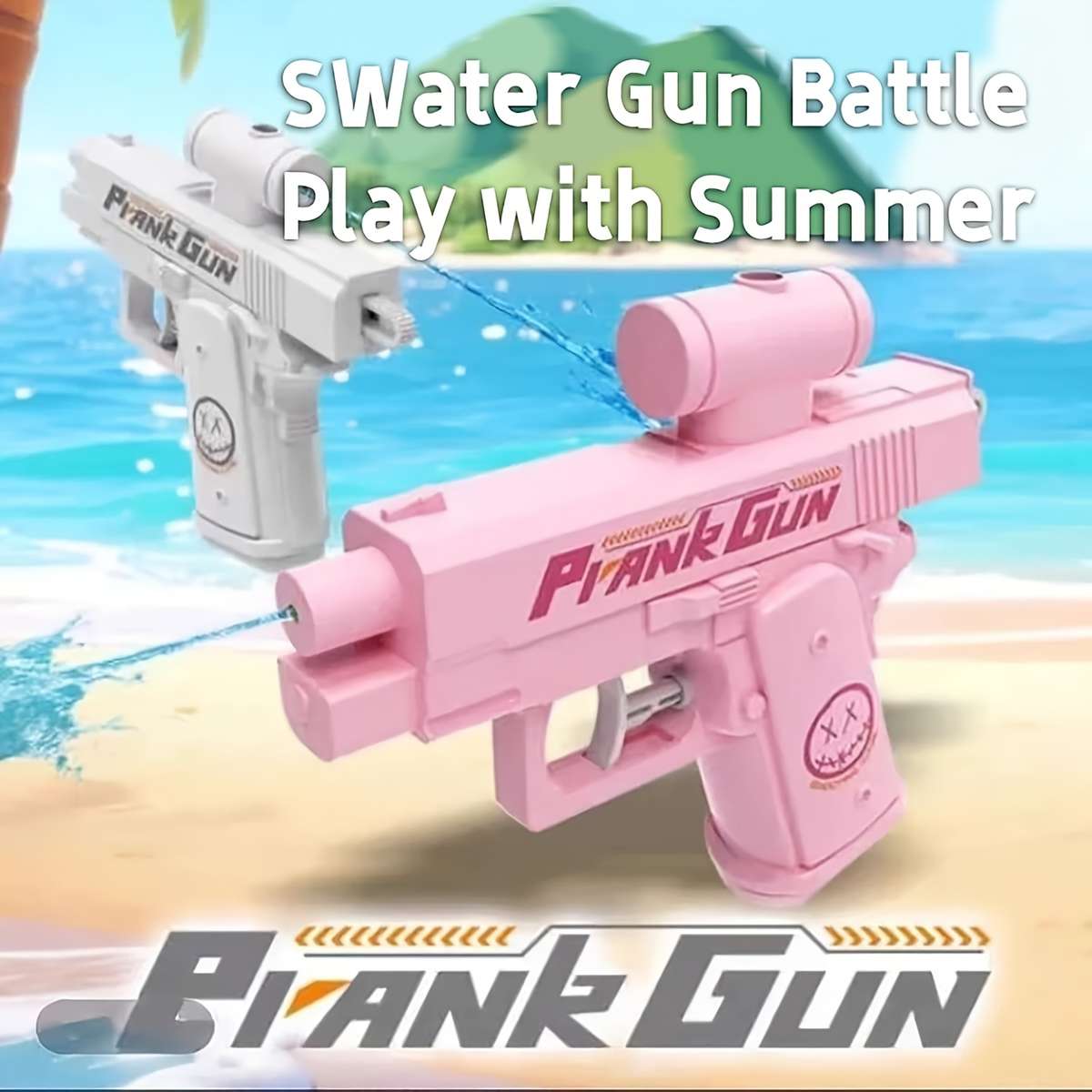 Toy Guns Color 1Pcs   Blue