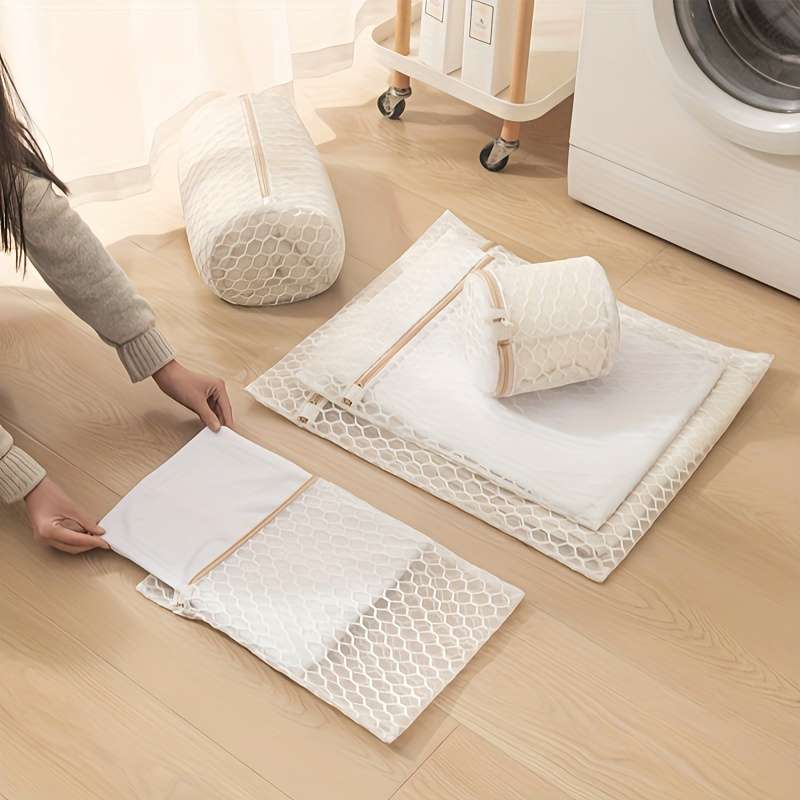 Laundry Bags Color Offwhite 5Piece Set