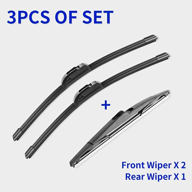 Windshield Wipers Quantity 3Pcs 60.96Cm 40.64Cm 30.48Cm