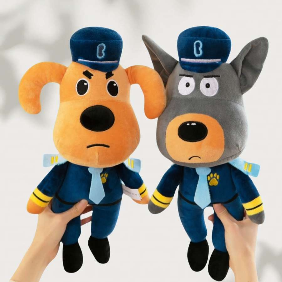 Plush Toys Color Gray