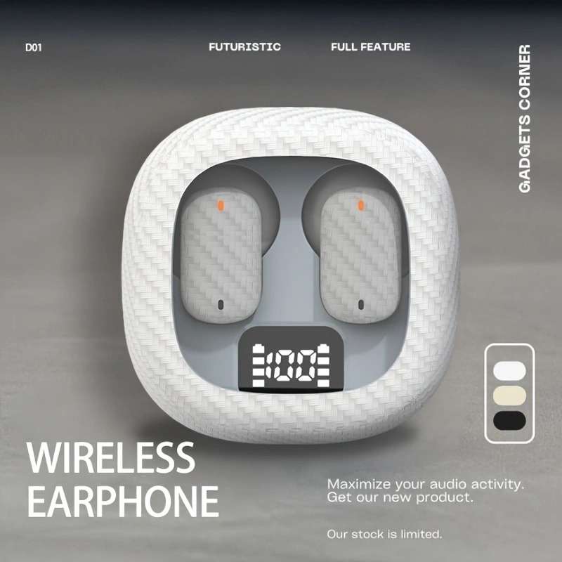 Wireless Headphones   White
