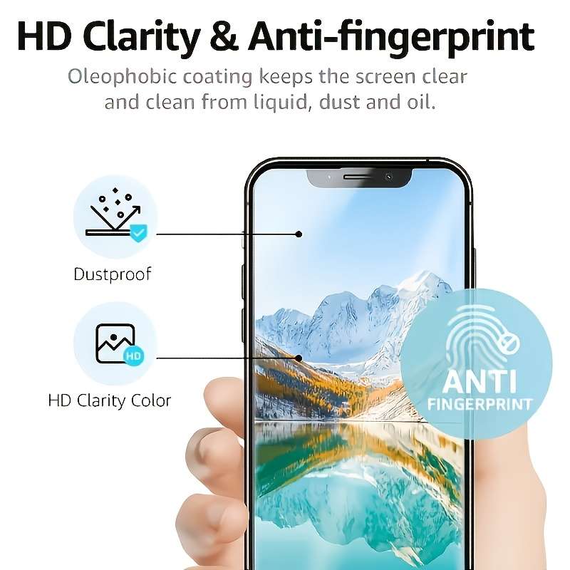 Screen Protector Color 2 Piecestransparent Compatible Model Iphone 5
