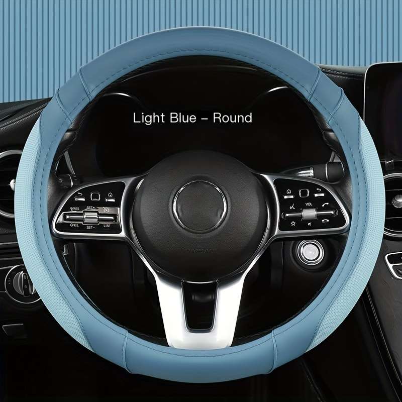 Car Steering Wheel Cover Candy Powder (O Shaped)