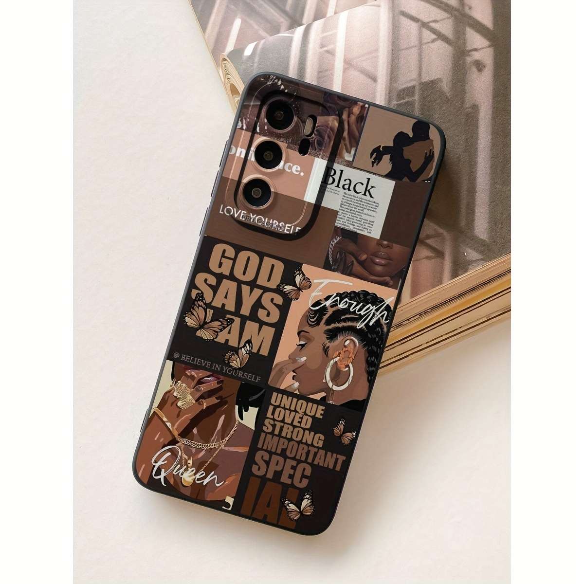 Black For iPhone Phone Case