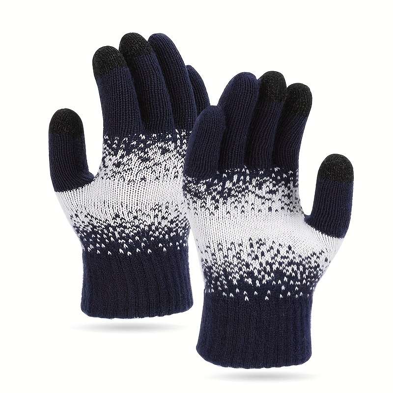 Gloves Color Navy Blue
