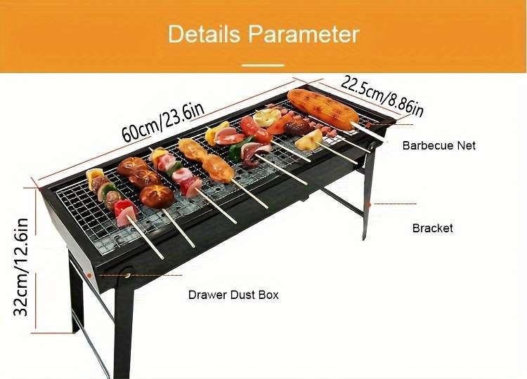 Barbecue Grill Model 7V84W958421 Quantitya Set
