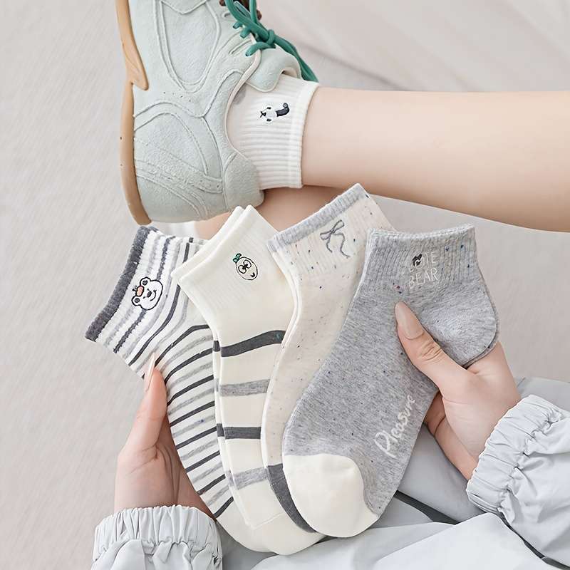 Women S Socks Color 5 Pairs In Random Mixed Colors