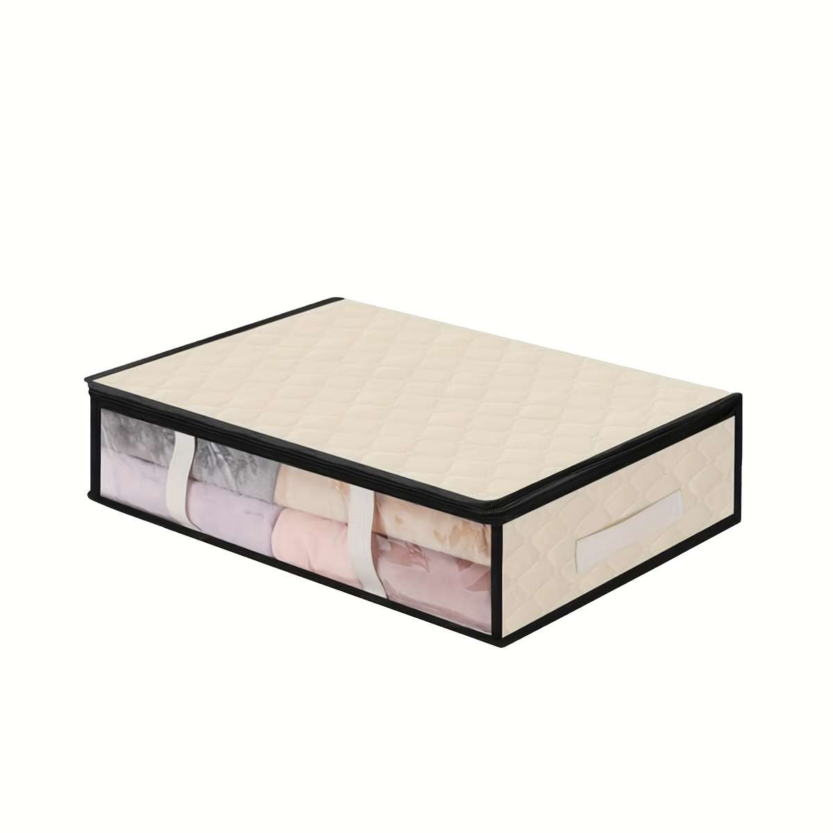 2 Pack Beige Small Moving Bags Heavy Foldable Beige Size M 2 Pack 60Cm X 45Cm X