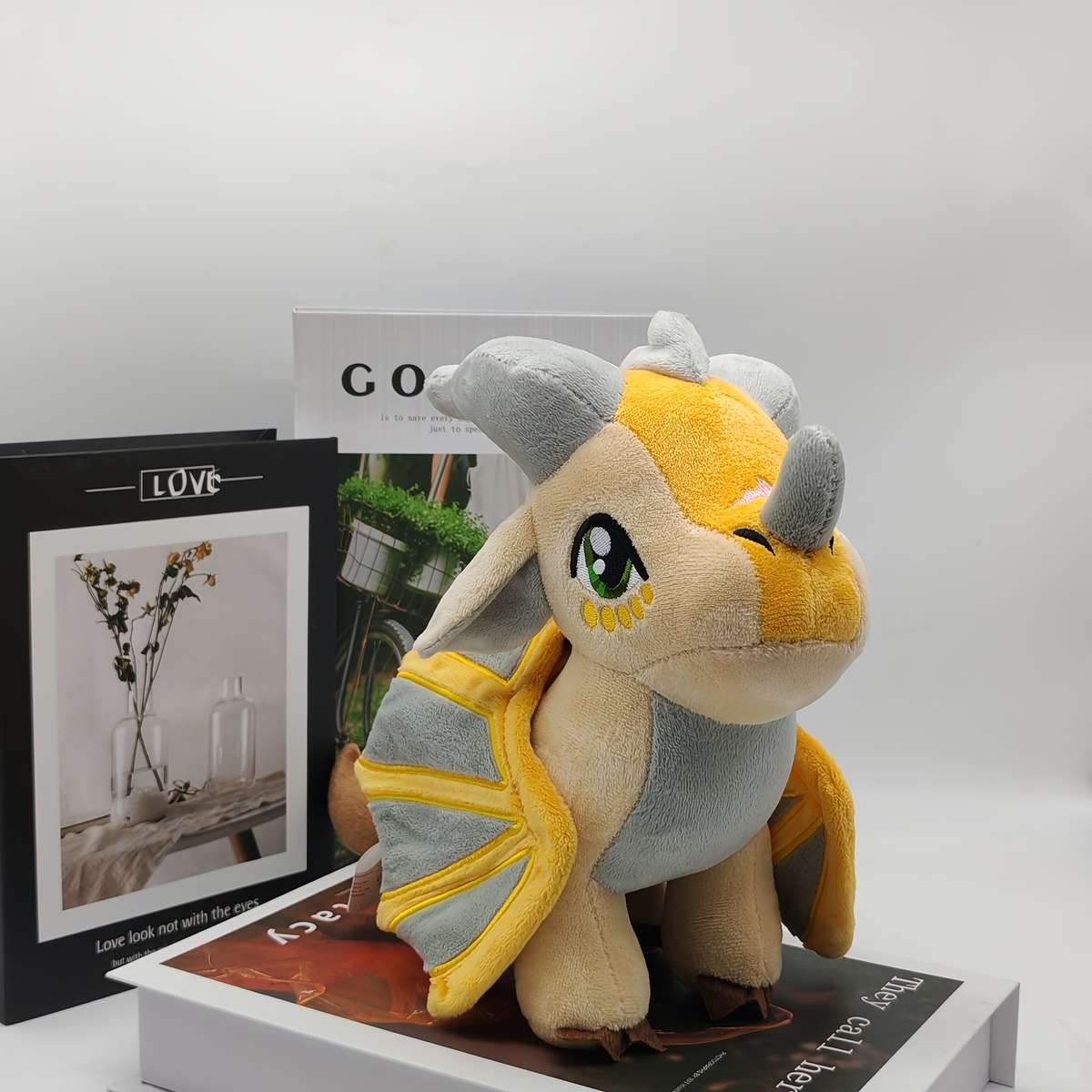 Plush Toyss Style Earth Yellow Dragon