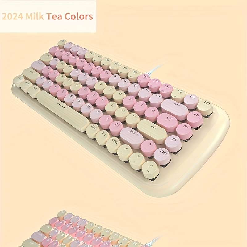 Keyboard Color Sky Blue Mixed Colors