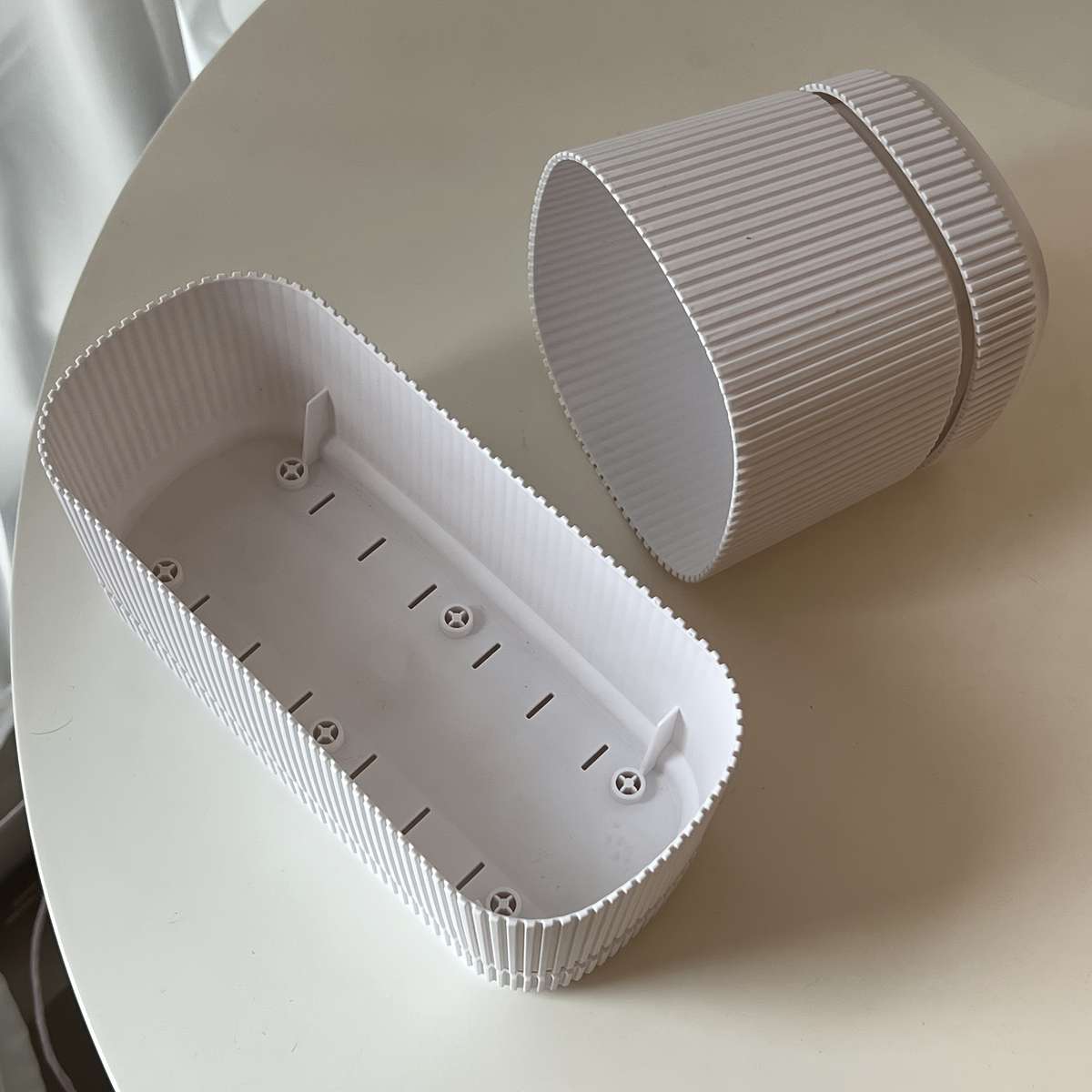 Flowerpot  1Pcmodel Rectangle  With Tray