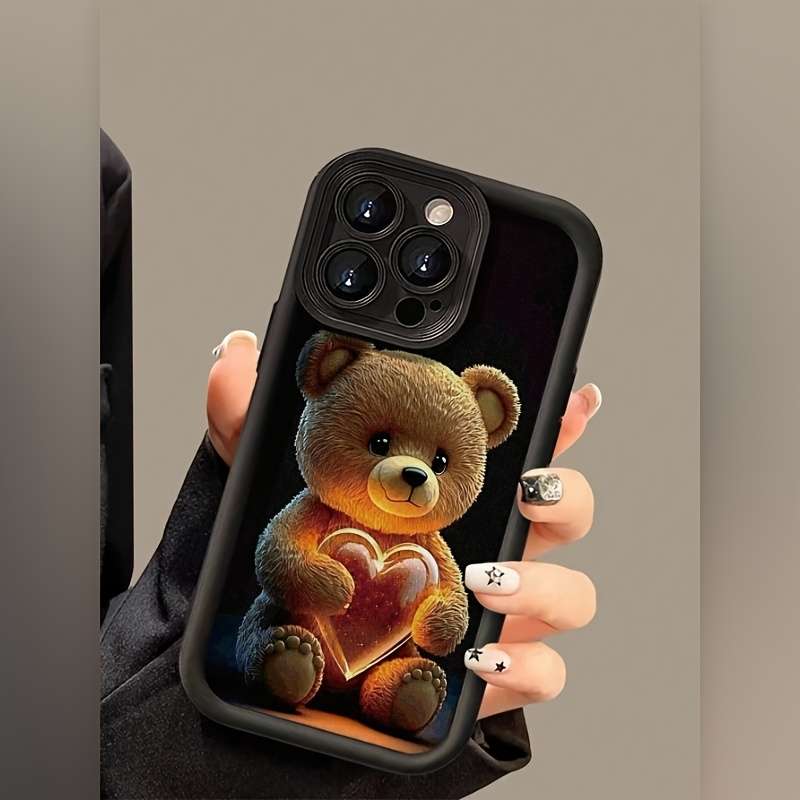 1Pc Black For iPhone 14 Pro Max Phone Case Phone Cover