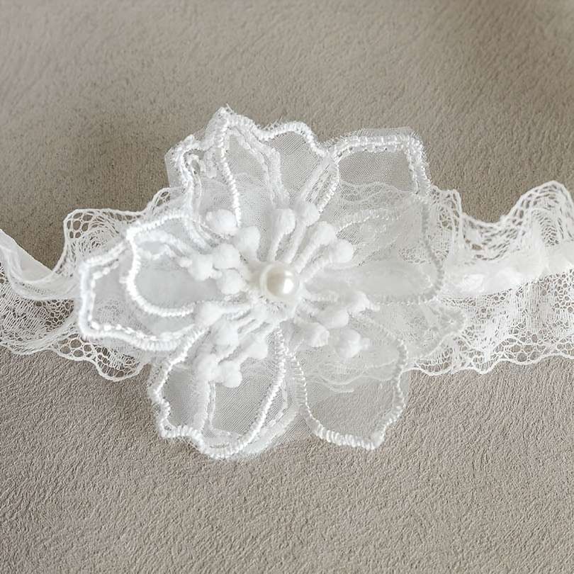 Wedding Supplies Style Ruffle Bow Rhinestone