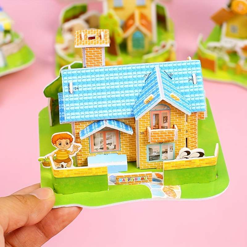 Building Toy Architectural Model Toy Set Quantity 18Pcs