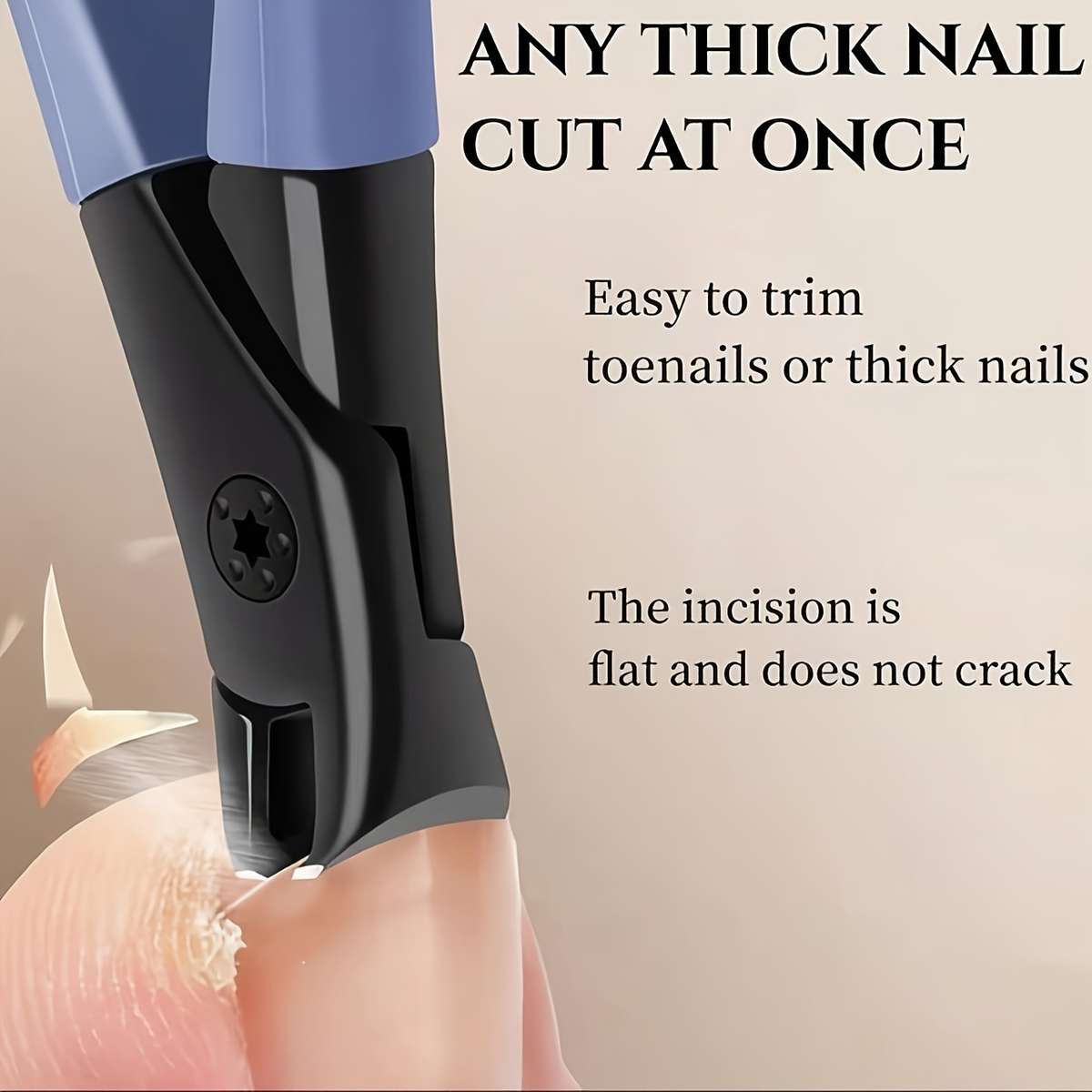 1-Pack Heavy Duty Nail Clippers