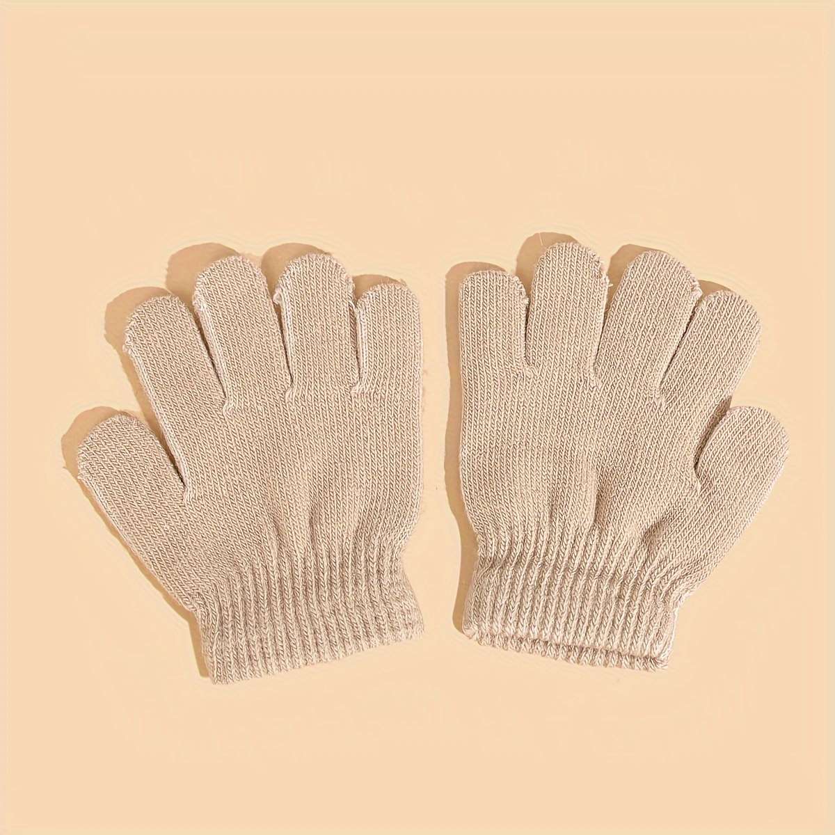 Winter Gloves Color Black White Navy Blue Sky Blue
