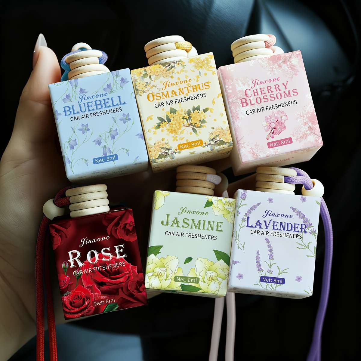 Car Aromatherapy Perfume Flavors Jasmine