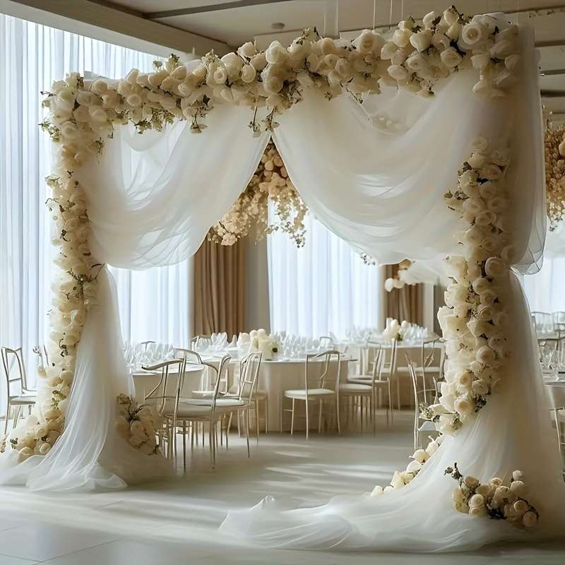 Wedding Supplies Size 18.4*2.5Ft 560.8*76.2Cm