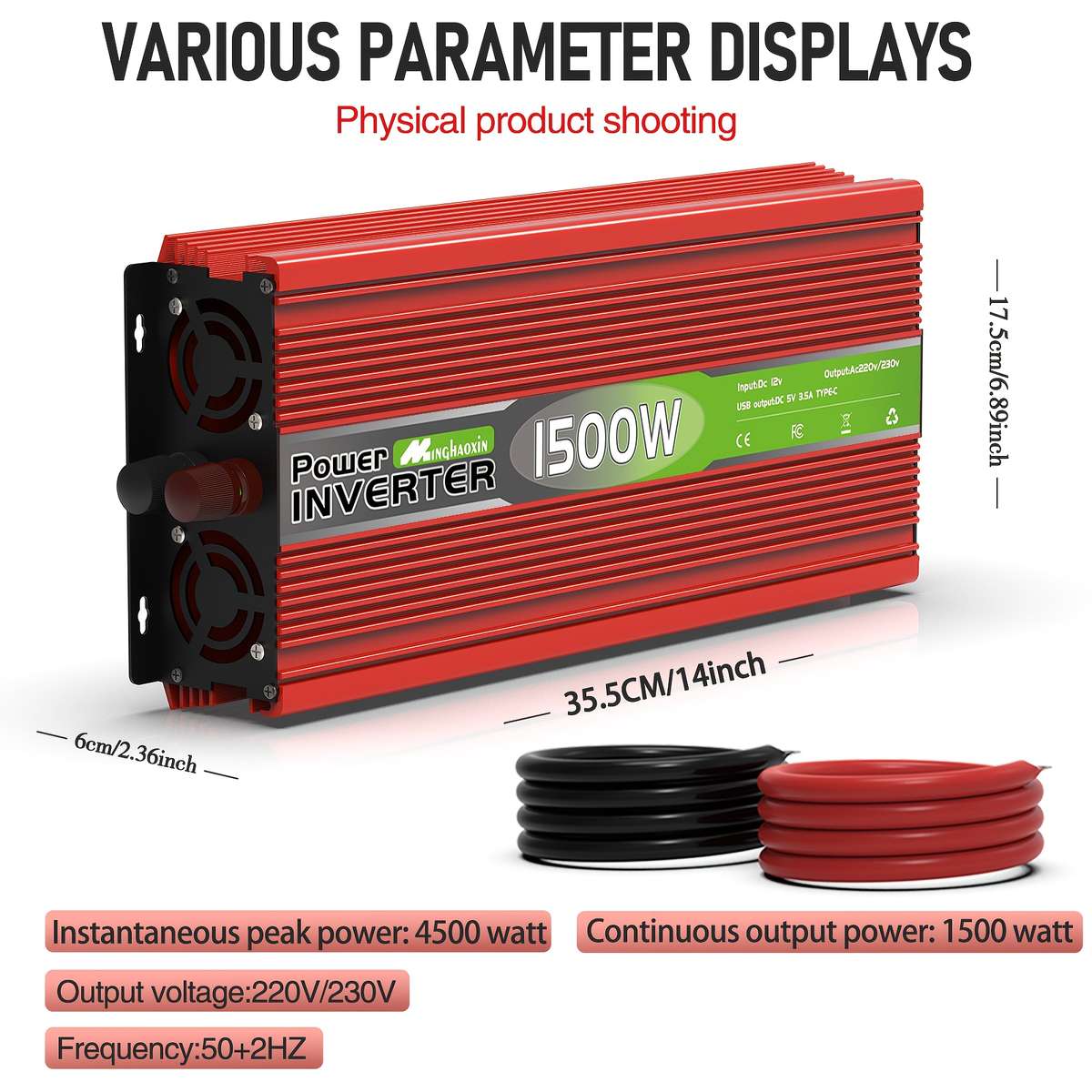 Inverter Model 2000W6000W Peak Eu
