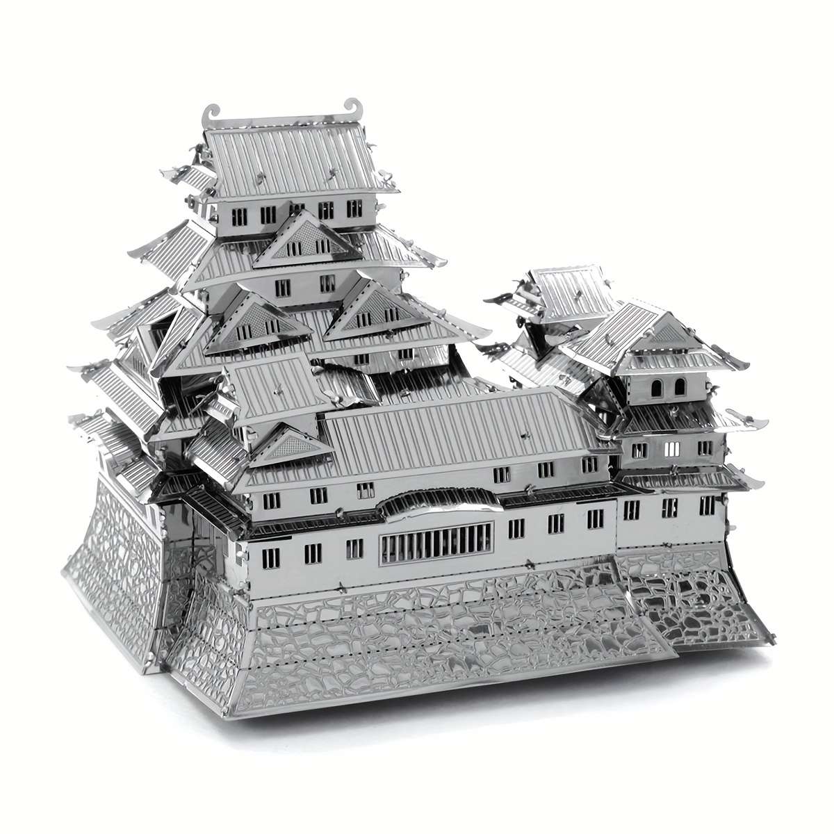 3D Building Model Puzzle Set Style Jilucheng