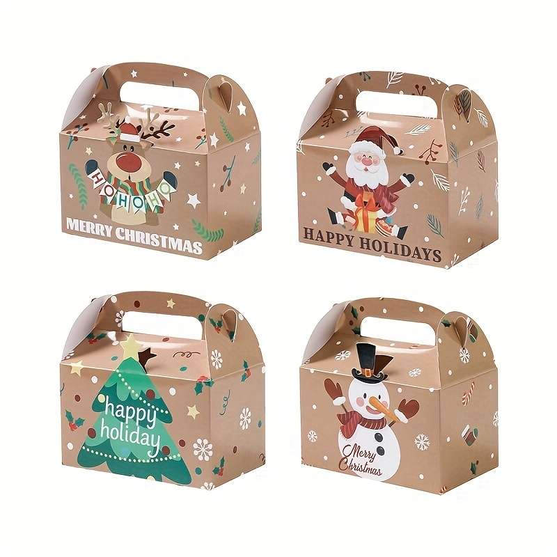 Christmas Gift Boxes Quantity 4Pcs
