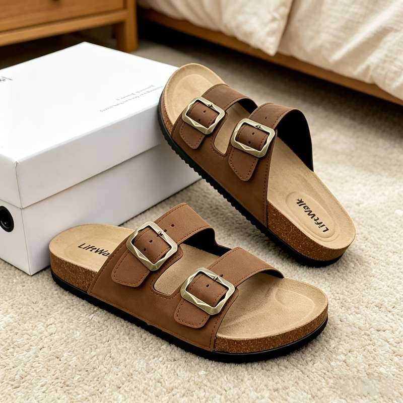 Sandals Color Brown Size Uk 8