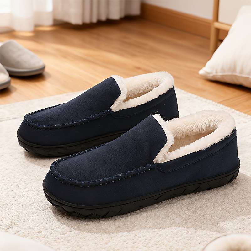 Cotton Slippers Color Black Sizeuk 9