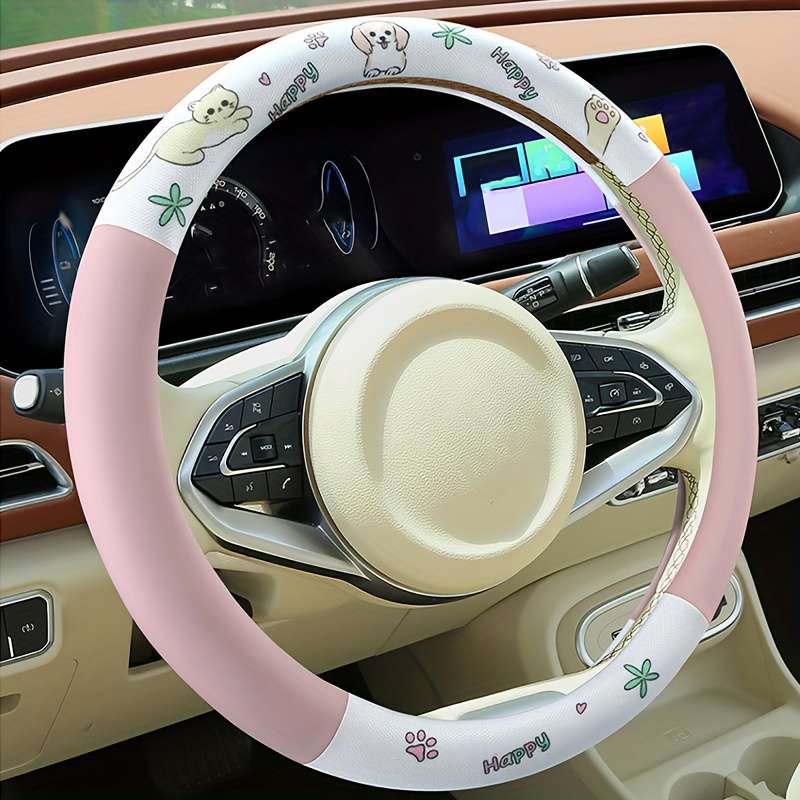 Car Steering Wheel Cover Purple