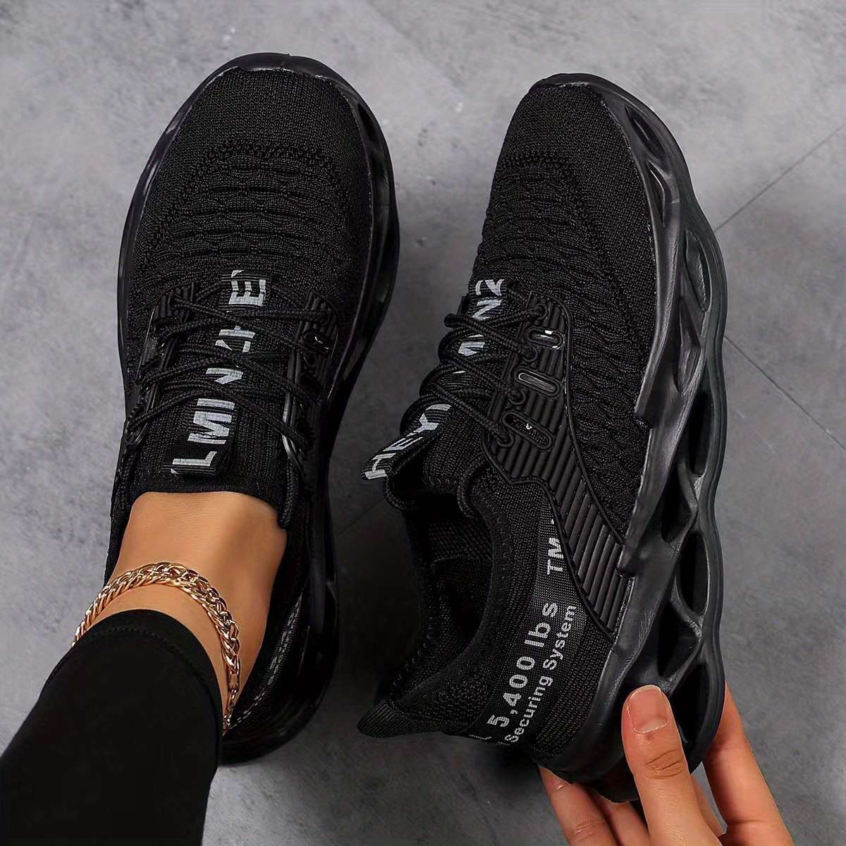 Women S Sneakers Color Black Sizeuk 4.5