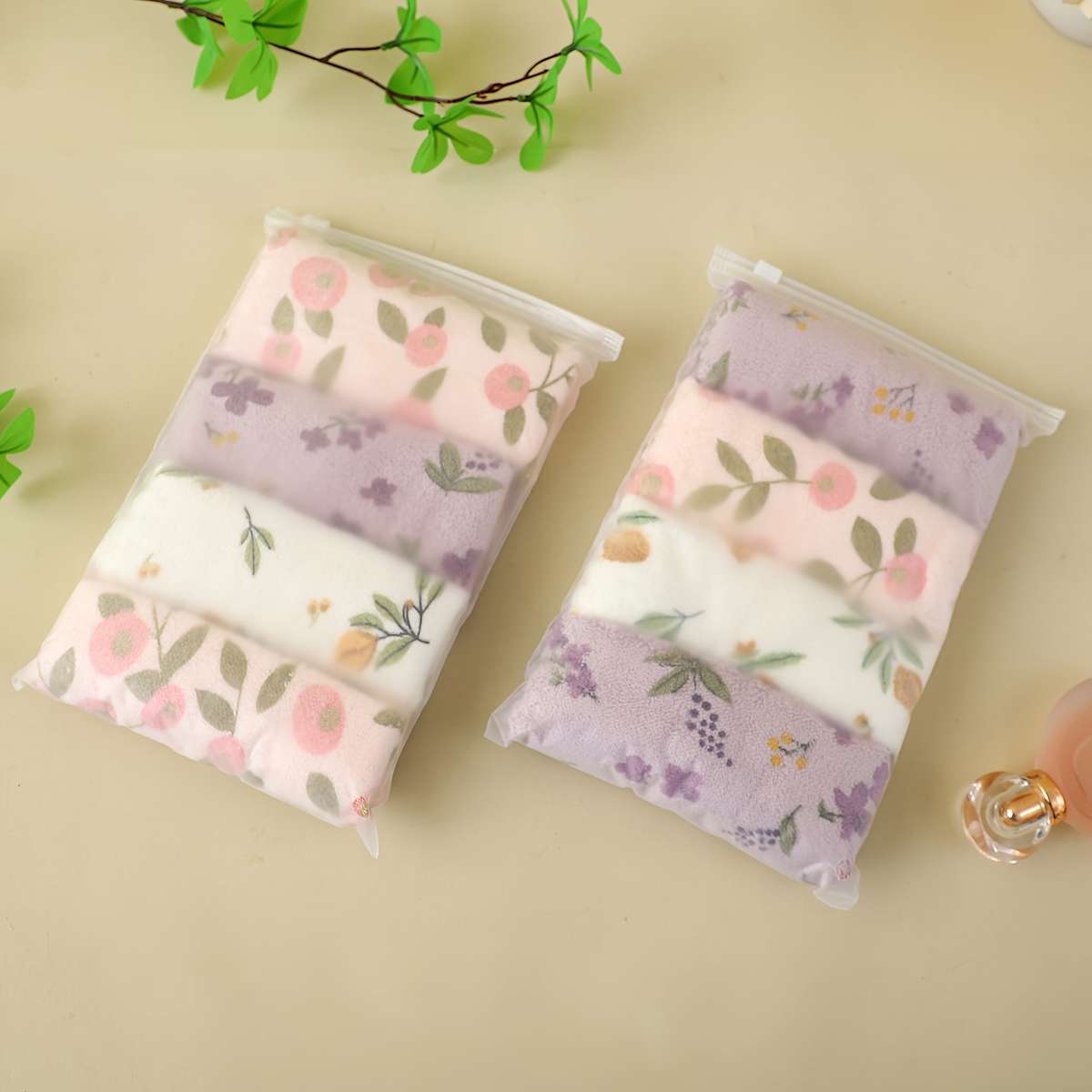 Towel Color 5Piece Mixed Color Bear Set