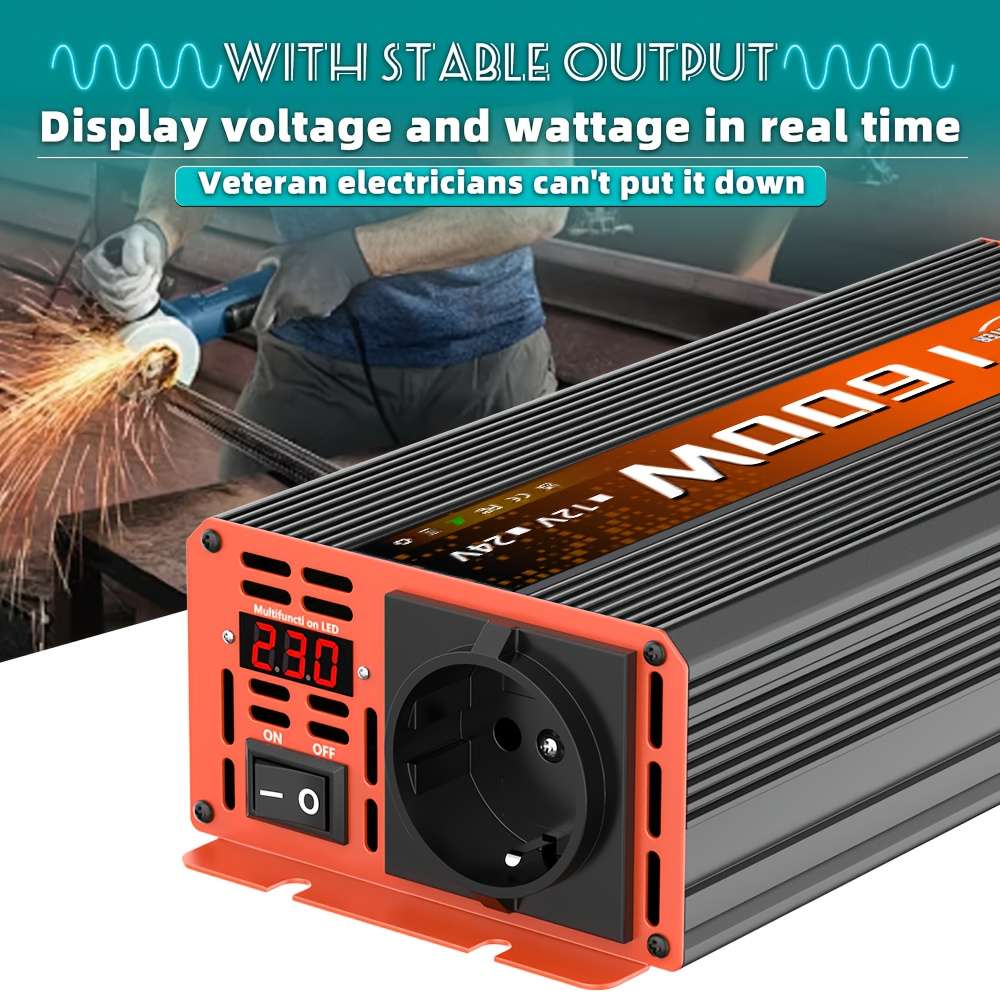 Inverter Model 12V1600W