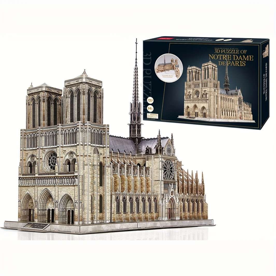Building Toy Architectural Model Toy Set Items Notre Dame De Paris