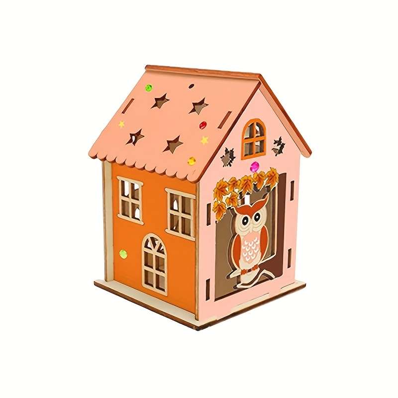 3D House Model Ornaments Items E