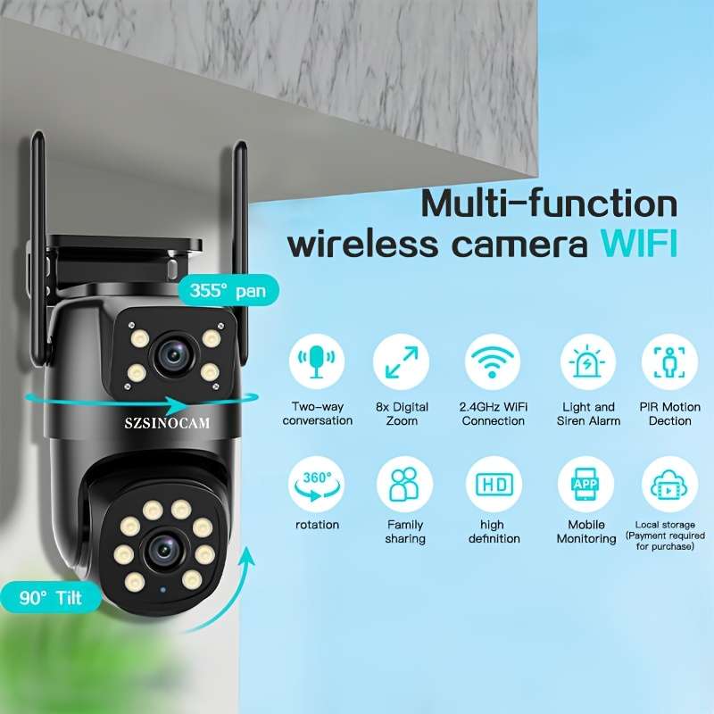 Camera Color Ty-Q2-Wifi