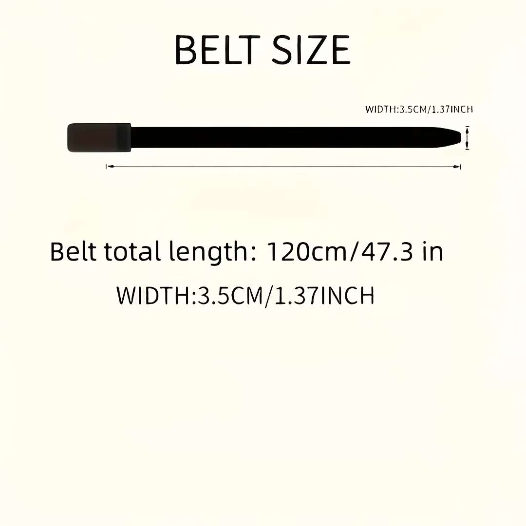 Belt Color Black Style 1 2Pcs