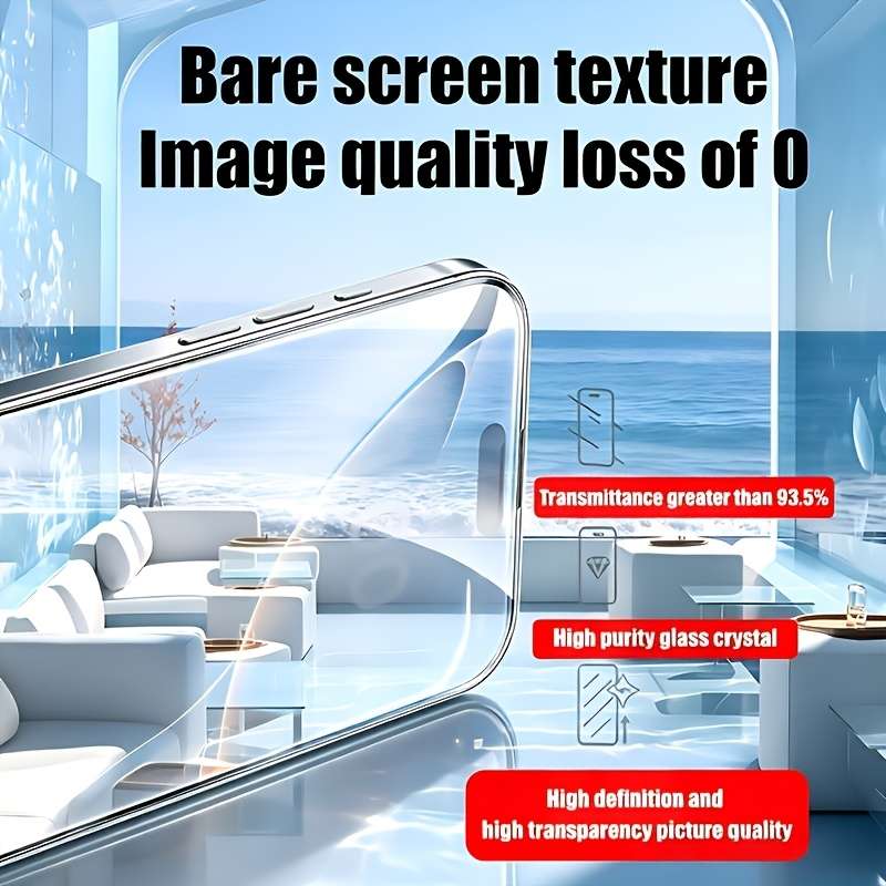 Screen Protector Color 4 Piecestransparent Compatible Model Iphone X