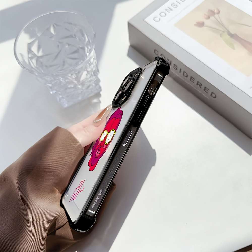 1Pc Mixed Color For iPhone 14 Pro Rapper Monkey Phone Case